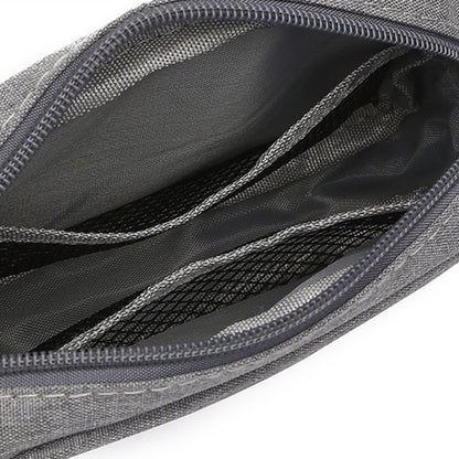ZZRS Digital Storage Bag Power Bank Data Cable Charger Electronics Accessories Portable Pouch (Size: S)