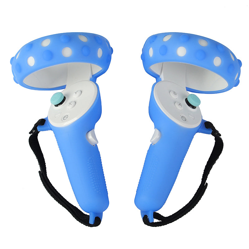 1 Pair Anti-scratch Silicone Controller Grip Cover for Pico Neo3 VR Controller Accessories Gamepad Handle Protector