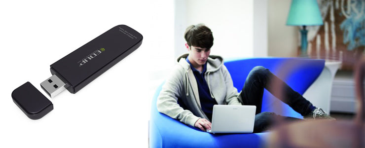 EDUP USB 600Mbps Dual Band 2.4G/5.8G Mini Wifi Adapter (EP-DB1301)