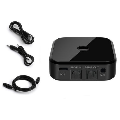 TX16 Apt-x HiFi Bluetooth Receiver Transmitter Wireless Adapter Fiber Optic Bluetooth Adapter for Smartphone PC TV