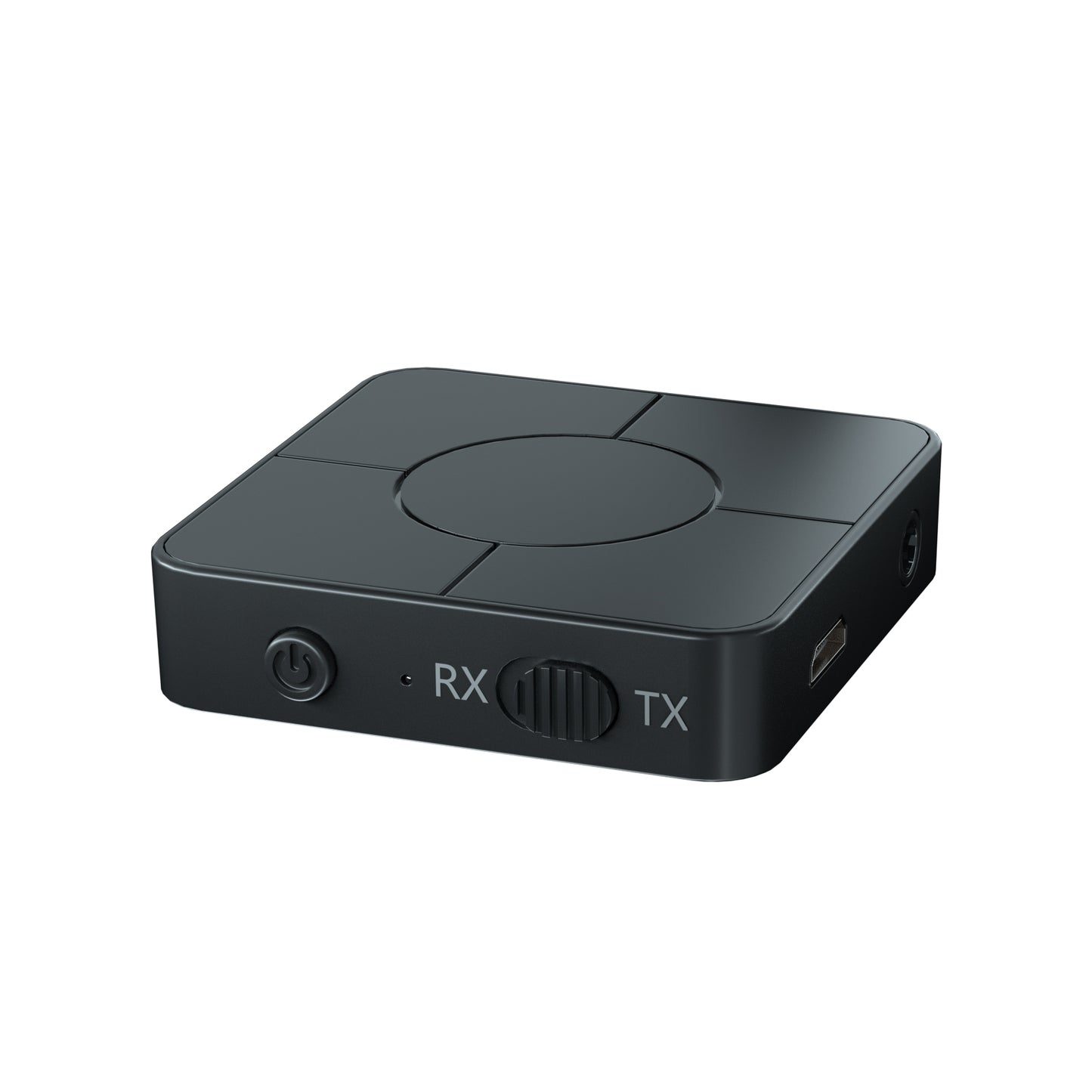 Bluetooth 5.0 Audio Transmitter Receiver Adapter 2-in-1 Wireless 3.5mm aptX Stereo Audio Adapter