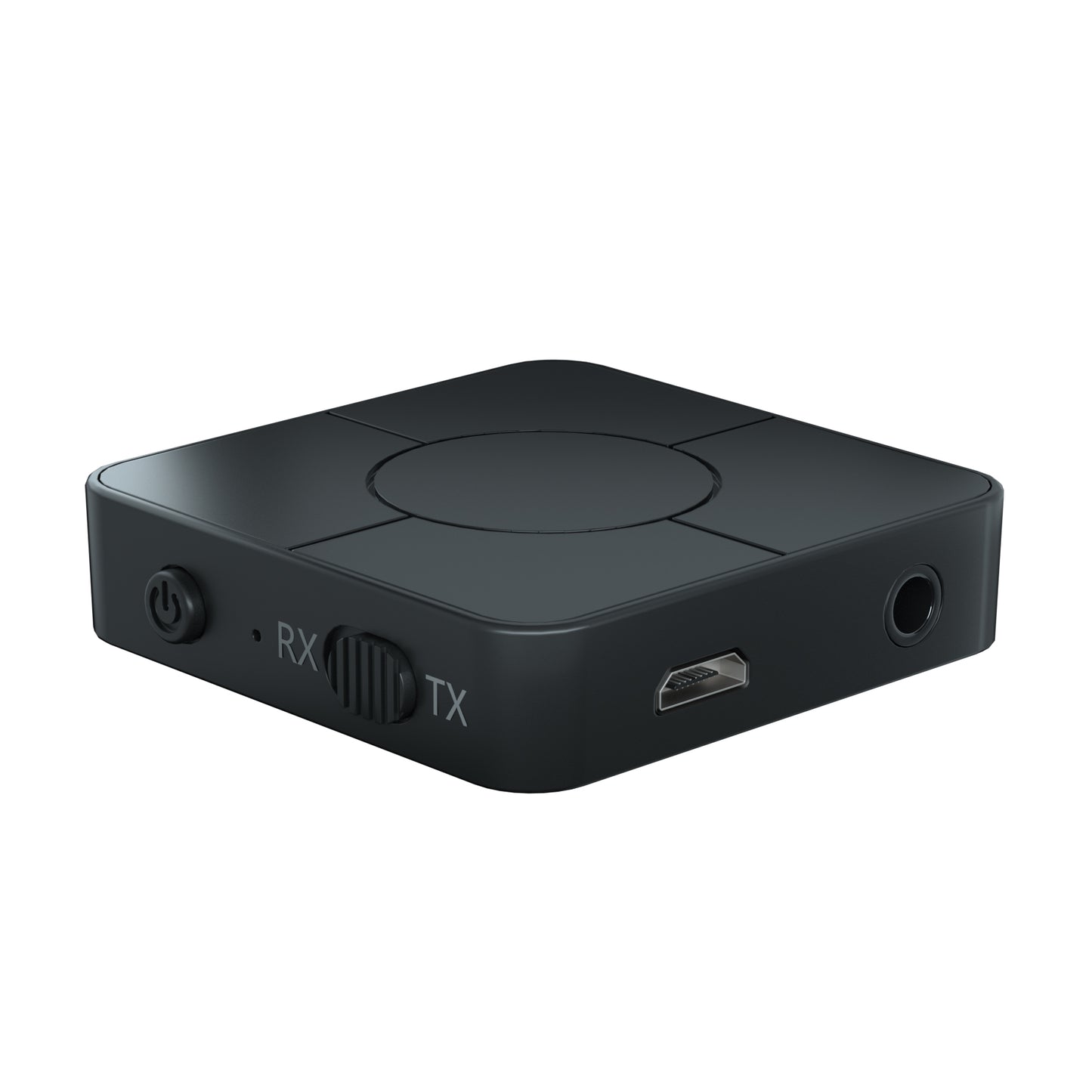 Bluetooth 5.0 Audio Transmitter Receiver Adapter 2-in-1 Wireless 3.5mm aptX Stereo Audio Adapter