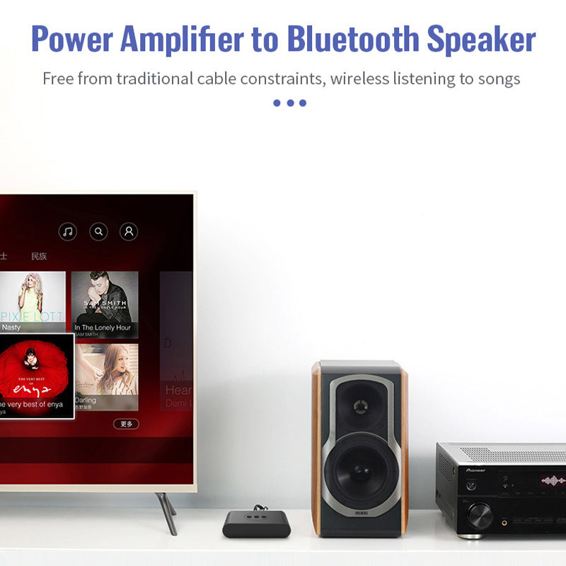 B21 Bluetooth 5.0 Audio Receiver U-Disk RCA 3.5mm AUX Jack Stereo Music Adapter