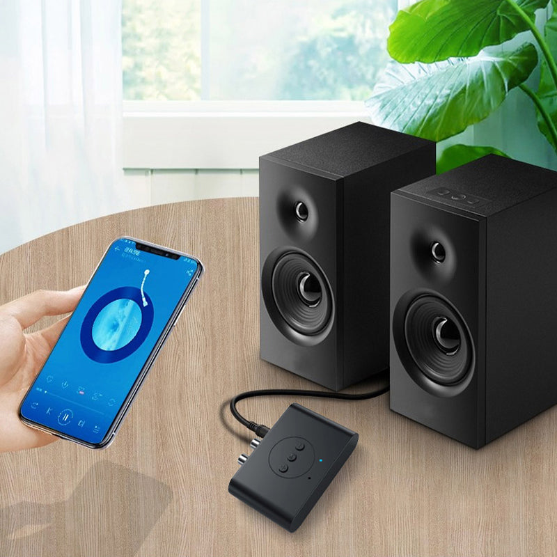 B21 Bluetooth 5.0 Audio Receiver U-Disk RCA 3.5mm AUX Jack Stereo Music Adapter