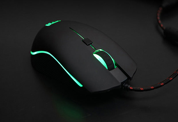 MOTOSPEED V40 4000 DPI 6 Buttons Wired USB Gaming Mouse with LED Backlit