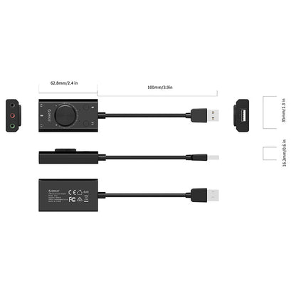 ORICO SC2 Multifunction USB External Sound Card