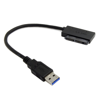 USB 3.0 to Micro SATA 7+9 16 Pin 1.8" 90 Degree Angled Hard Disk Driver SSD Adapter Cable