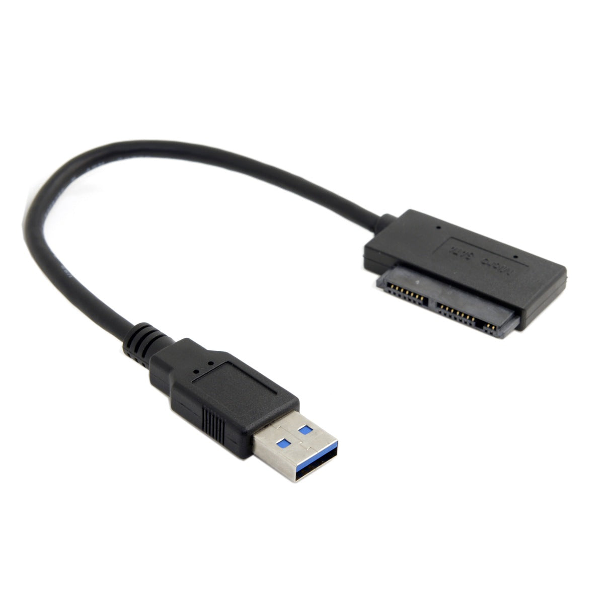 USB 3.0 to Micro SATA 7+9 16 Pin 1.8" 90 Degree Angled Hard Disk Driver SSD Adapter Cable