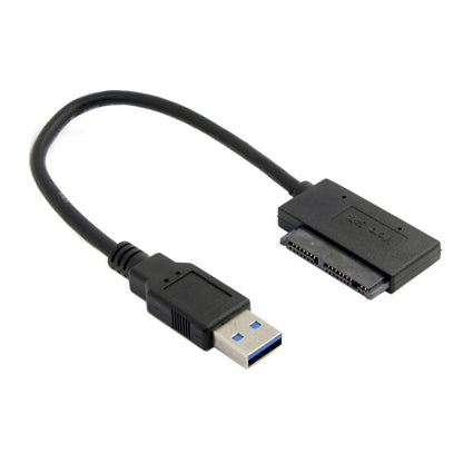 USB 3.0 to Micro SATA 7+9 16 Pin 1.8" 90 Degree Angled Hard Disk Driver SSD Adapter Cable