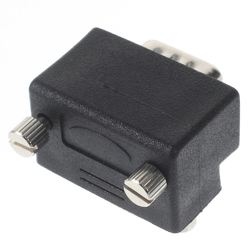 270-Degree Right Angled 15Pin VGA Male to Female Adapter