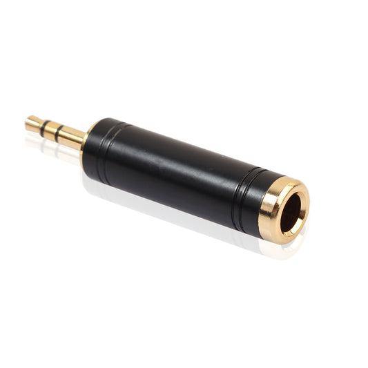 REXLIS Gold Plated 3.5mm Male to 6.35mm Female Stereo Audio Adapter