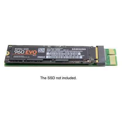 NGFF M-key NVME AHCI SSD to PCI-E 3.0 1x x1 Vertical Adapter for XP941 SM951 PM951 960 EVO SSD