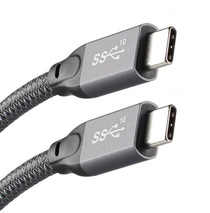 Gen 2 10Gbps USB 3.1 Type C Male to Male Data Video Cable with E-Marker for Tablet Phone Laptop 1m