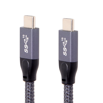 Gen 2 10Gbps USB 3.1 Type C Male to Male Data Video Cable with E-Marker for Tablet Phone Laptop 1m