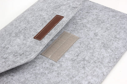 13.3-inch Felt Laptop Sleeve Bag Cover Well Managing Notebook Bag for Macbook Air/Pro 13.3 Inch etc.