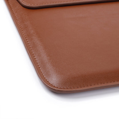 Envelop Leather Laptop Sleeve Cover with Stand for MacBook 12-inch/Air 11.6-inch