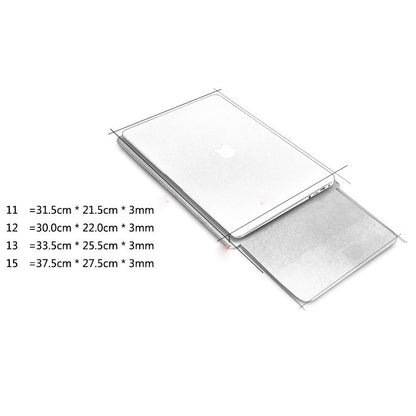 SOYAN Leather Sleeve Pouch with Mouse Pad for MacBook 12-inch with Retina Display (2015)