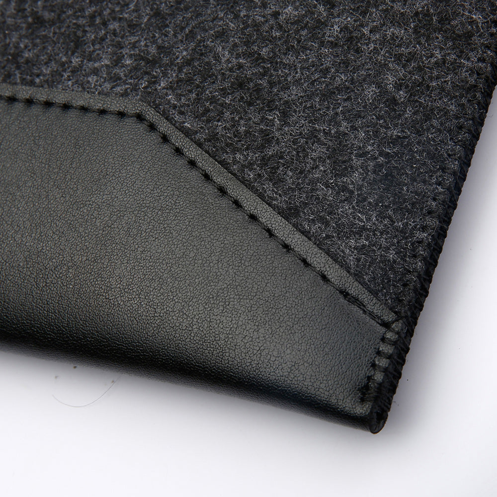 SOYAN 2-in-1 Anti-scratch Leather Pouch Case and Mouse Pad for MacBook 12-inch with Retina Display