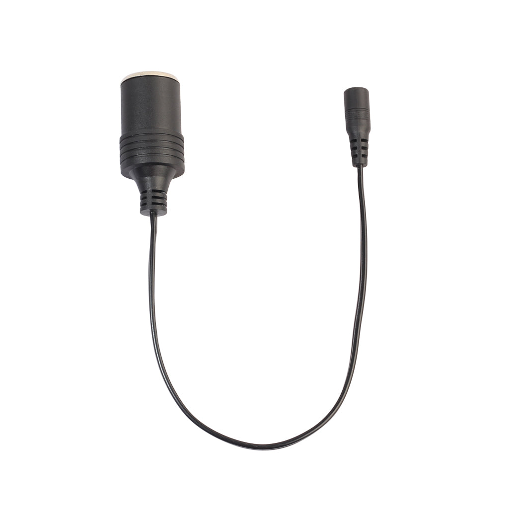 12-24V Female Car Cigarette Lighter Socket to DC5521 Female Power Adapter Cable