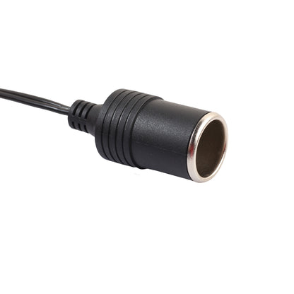 12-24V Female Car Cigarette Lighter Socket to DC5521 Female Power Adapter Cable