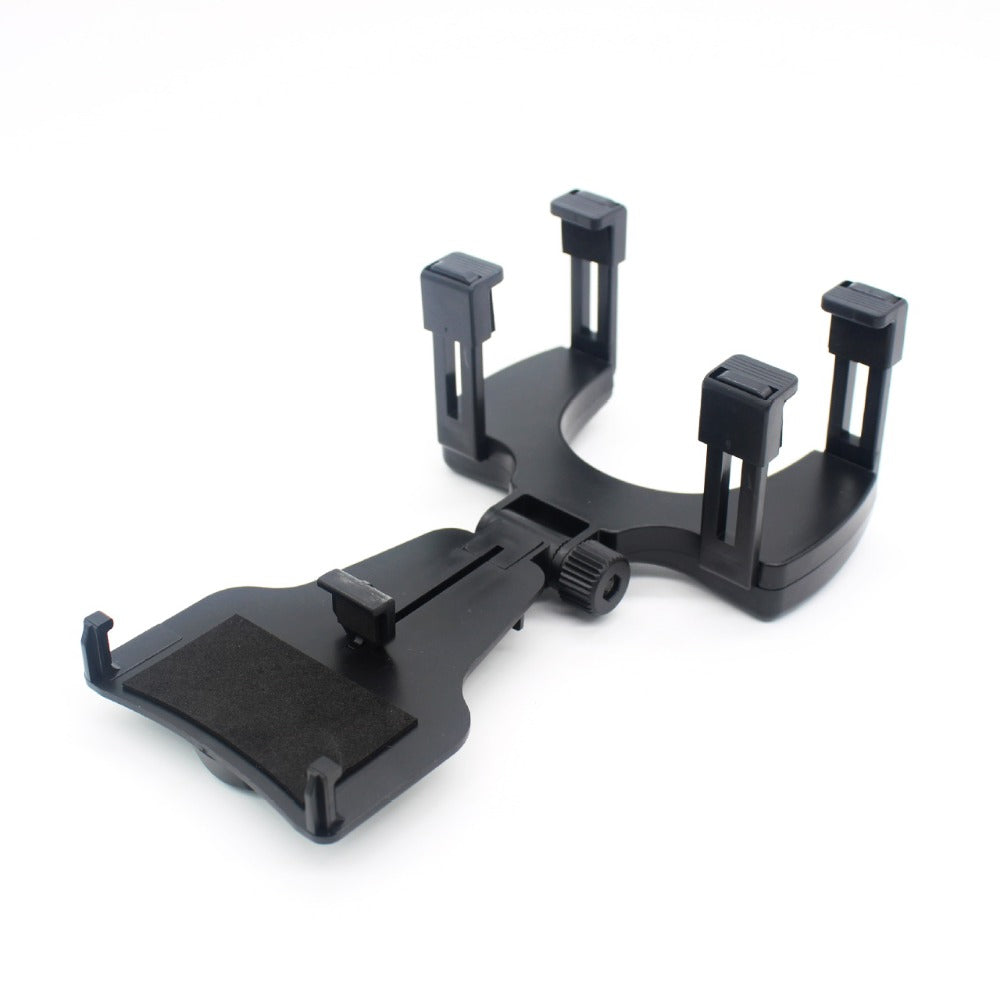 Universal Car Rearview Mirror Phone Holder Mount 360-Degree for iPhone Samsung Huawei GPS Smartphones