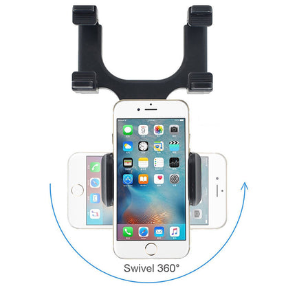Universal Car Rearview Mirror Mount Phone Holder for iPhone Samsung Huawei GPS Smartphones