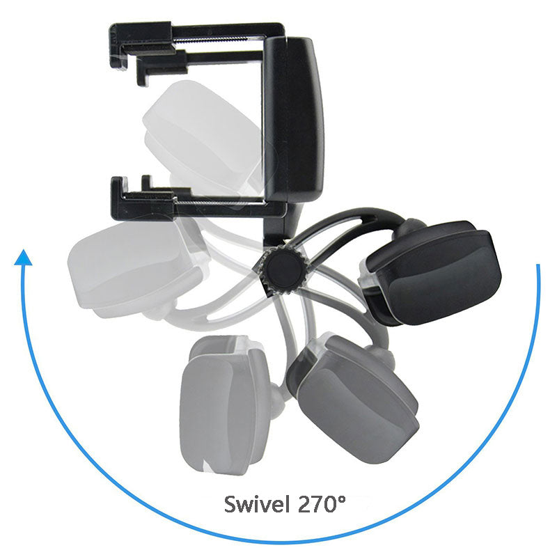 Universal Car Rearview Mirror Mount Phone Holder for iPhone Samsung Huawei GPS Smartphones