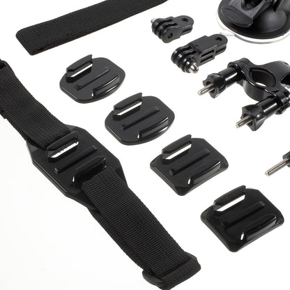 25 in 1 Outdoor GoPro Accessories Kit for GoPro Hero 4/3+/3/2/1 SJ4000/SJ5000/SJ6000 Xiaomi Yi