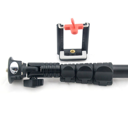 Selfie Stick Monopod with Phone Clamp + Tripod Adapter for Mobile Phones and GoPro Hero Cameras