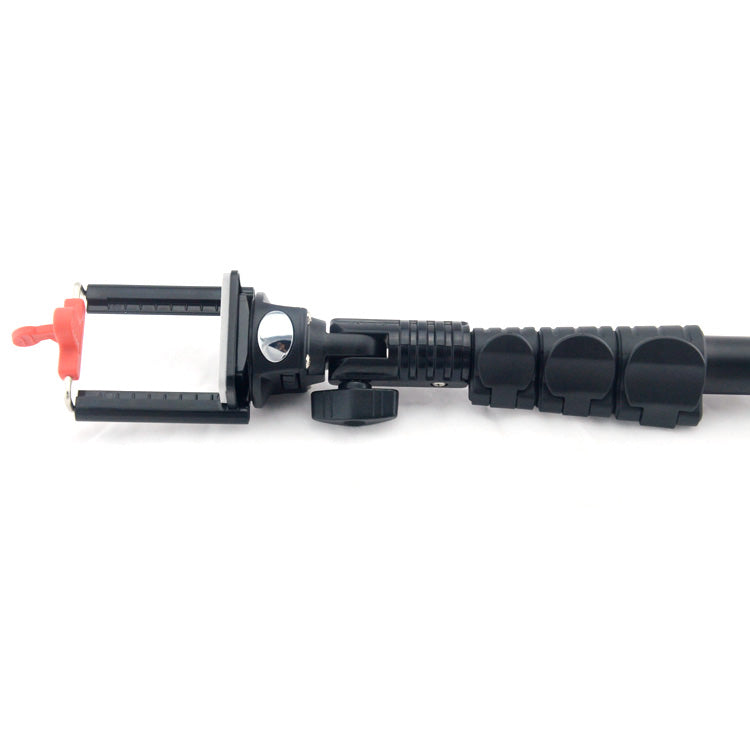 Selfie Stick Monopod with Phone Clamp + Tripod Adapter for Mobile Phones and GoPro Hero Cameras