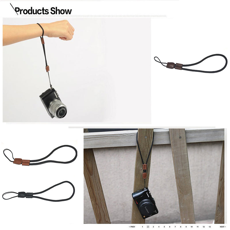 Hand Wrist Lanyard Adjustable Hand Grip Strap for DSLR and Mirrorless Cameras