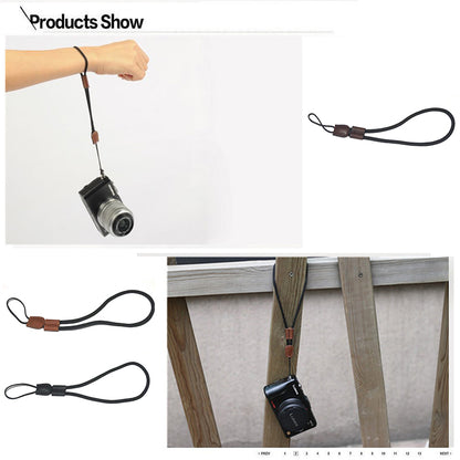 Hand Wrist Lanyard Adjustable Hand Grip Strap for DSLR and Mirrorless Cameras