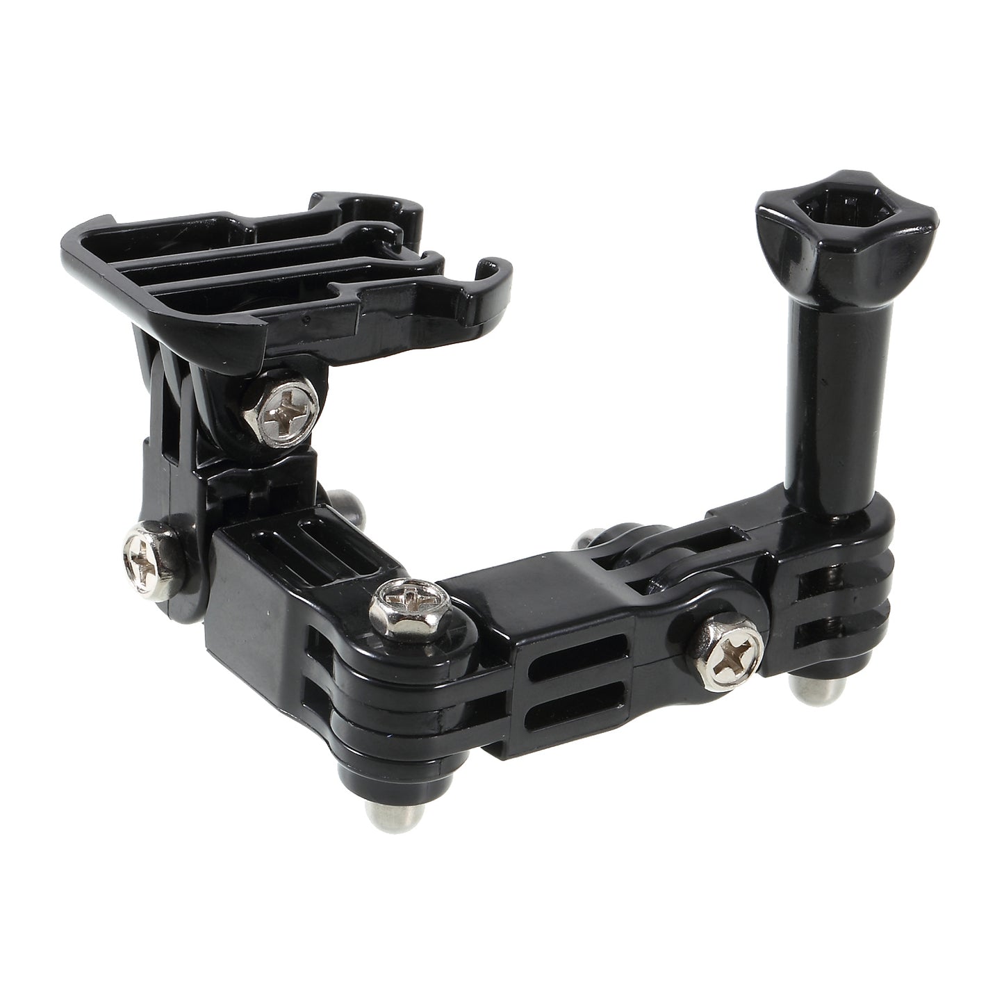 3-Way Adjustable Pivot Arm for GoPro / SJCAM / Xiaoyi etc. Bike Mount Helmet Base