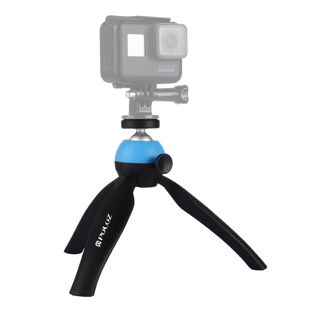 PULUZ PU361 Mini Tripod Mount with 360 Degree Ball Head for GoPro DSLR Cameras