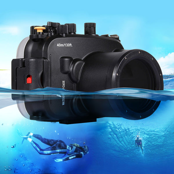 PULUZ Pu7003 40m Underwater Diving Waterproof Case Housing for Sony A7 / A7S / A7R Cameras