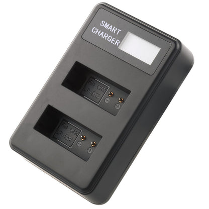 LCD Display Two-Channel LP-E12 USB Battery Charger for Canon EOS M M10 M50 M100 etc