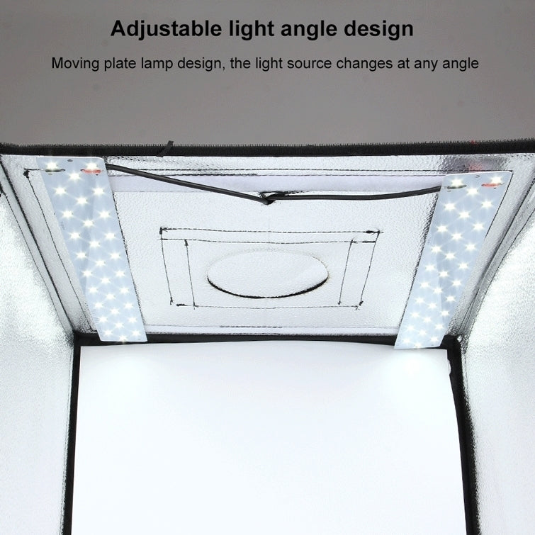 PULUZ PU5040 40CM LED Portable Photo Studio Box Lightbox Photograghy Softbox Studio Shooting Tent Box