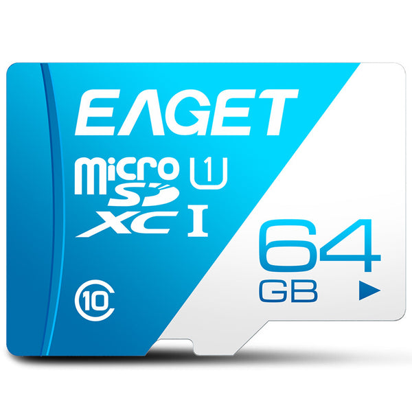 EAGET T1 64GB Micro SD Card High Speed Class 10 Micro SD TF Card
