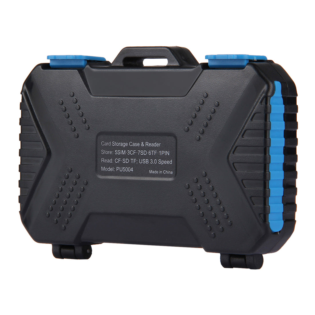 PULUZ PU5004 Card Reader + 22 in 1 Waterproof Memory Card Case with USB Cable