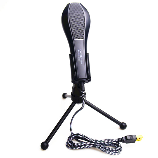 YANMAI Q5B 3.5mm Plug Gaming Podcast Microphone with Stand