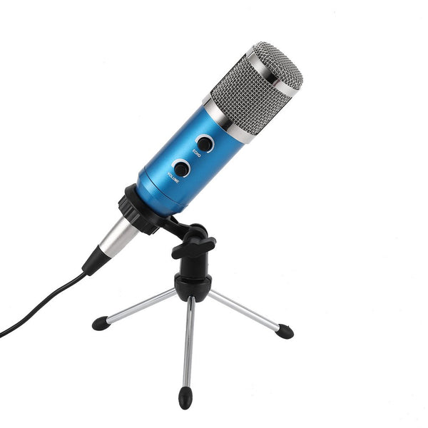 MK-F600TL Studio Professional Condenser Wired Microphone with Tripod