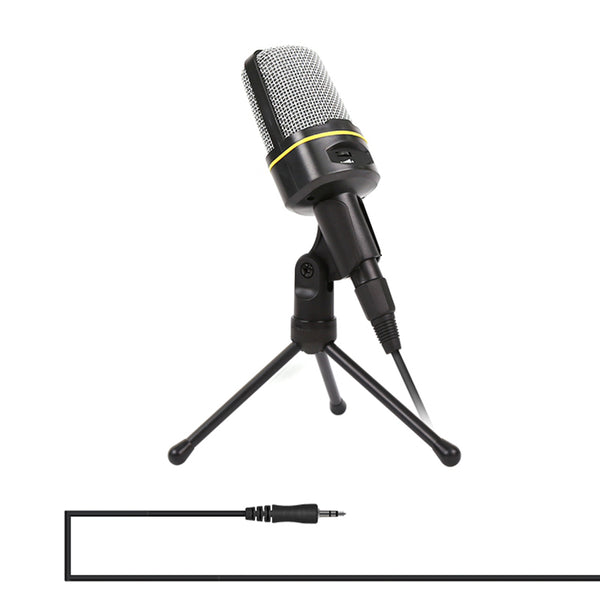 YANMAI SF-920 3.5mm Jack Mini Desktop Microphone with Tripod