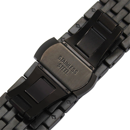 20mm Shiny Rhinestone Decor Stainless Steel Watchband with Butterfly Buckle for Samsung Gear S2 Classic