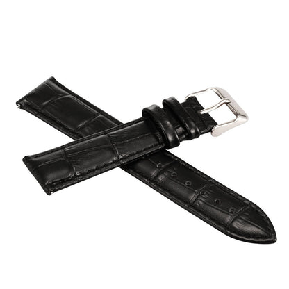 22mm Crocodile Texture PU Leather Watch Strap for Samsung Gear S3 Frontier / S3 Classic