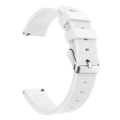 20mm Forehead Wrinkles Texture Soft Silicone Watch Band for Huami Amazfit Watch Youth Edition
