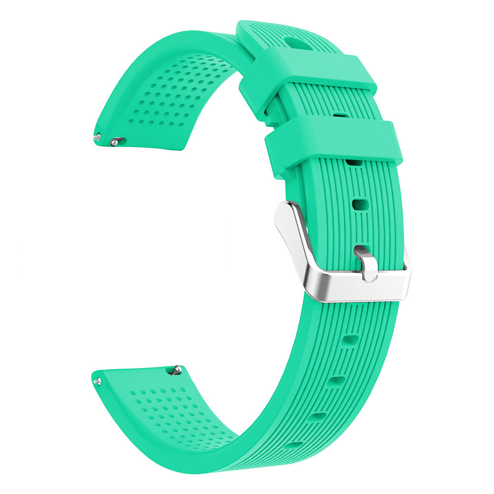 20mm Forehead Wrinkles Texture Soft Silicone Watch Band for Huami Amazfit Watch Youth Edition