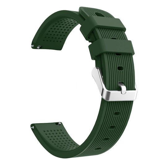 20mm Forehead Wrinkles Texture Soft Silicone Watch Band for Huami Amazfit Watch Youth Edition