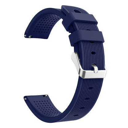 20mm Forehead Wrinkles Texture Soft Silicone Watch Band for Huami Amazfit Watch Youth Edition