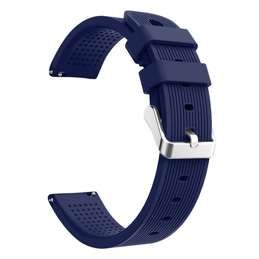 20mm Forehead Wrinkles Texture Soft Silicone Watch Band for Huami Amazfit Watch Youth Edition