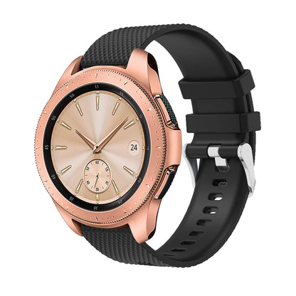 20mm Silicone Watch Strap Adjustable Watchband Bracelet for Samsung Galaxy Watch 42mm